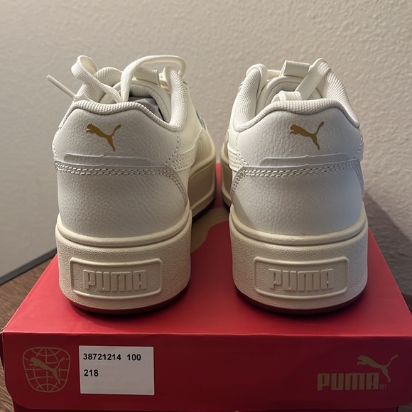 NWT Puma Women's Karmen Rebelle Casual Platform Sneakers - Beige - 38721214 - Picture 5 of 11